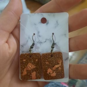 Resin earrings